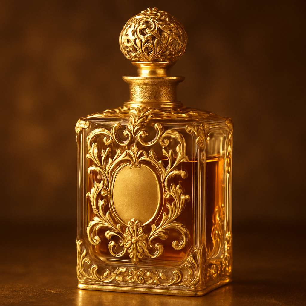 Luxury perfume bottle